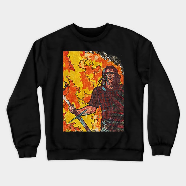 Braveheart Crewneck Sweatshirt by BladeAvenger